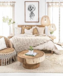 chambre boheme-chic