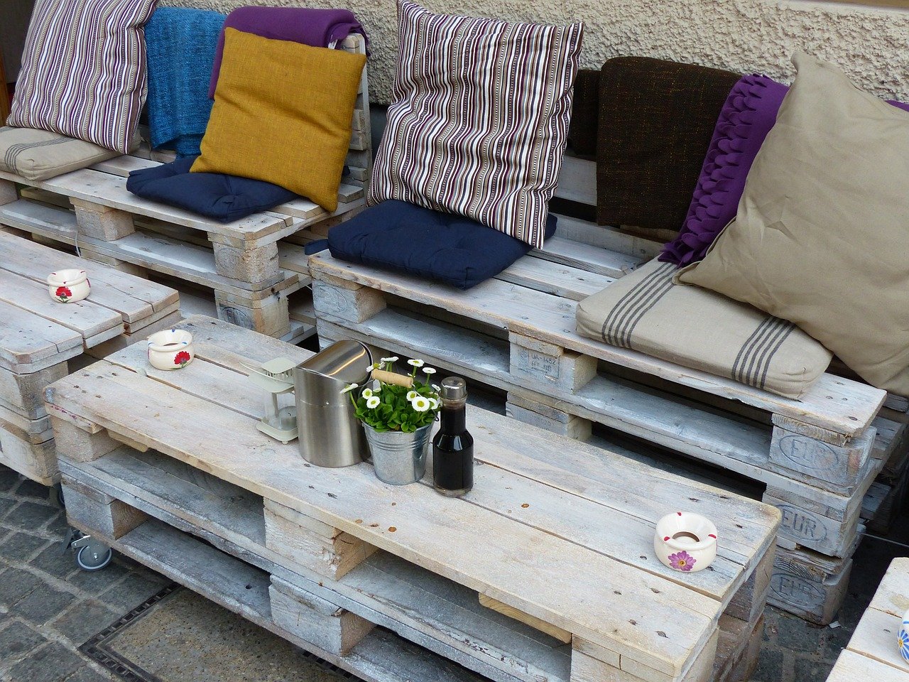 Idées déco avec des palettes