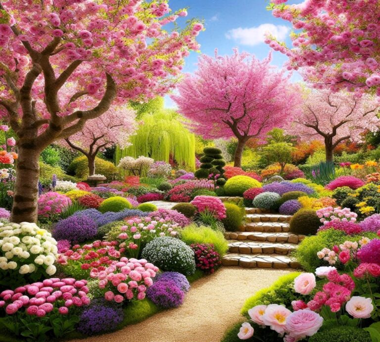 Jardin février
